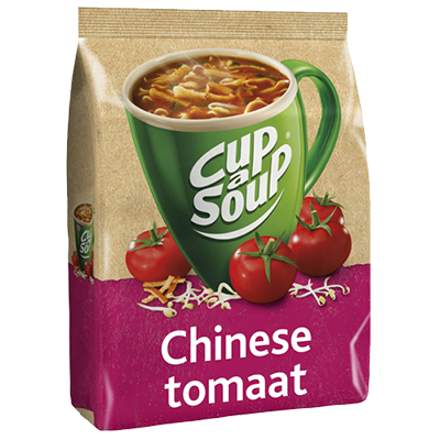 Cup-a-Soup vending Chinese tomaat