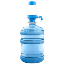 Handpomp voor waterfles